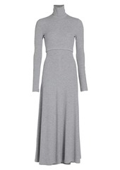 Proenza Schouler Jayne Cut-Out Jersey Maxi Dress