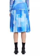 Proenza Schouler Judy Mesh Pleated Skirt