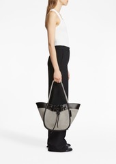 Proenza Schouler large canvas ruched tote