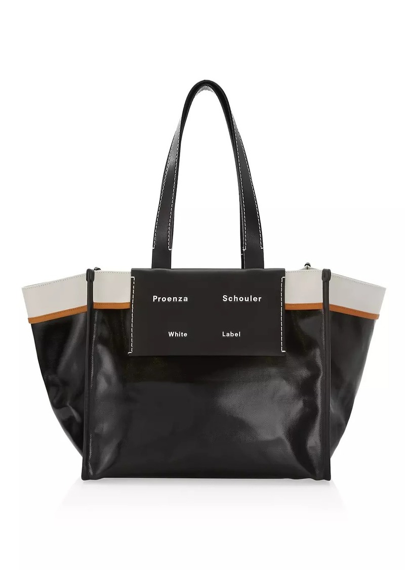 Proenza Schouler Large Coated Canvas Tote