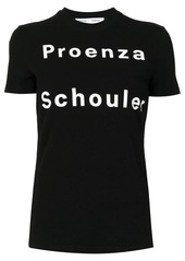 Proenza Schouler logo-print short-sleeved T-shirt