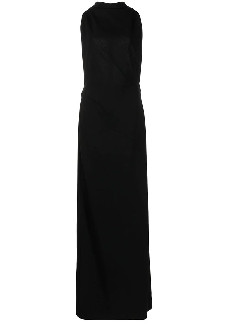 Proenza Schouler matte crepe backless dress