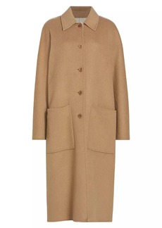 Proenza Schouler Melton Double-Face Wool-Blend Coat