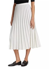 Proenza Schouler Miles Crêpe Pleated Midi-Skirt