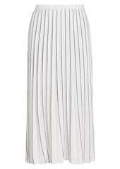 Proenza Schouler Miles Crêpe Pleated Midi-Skirt