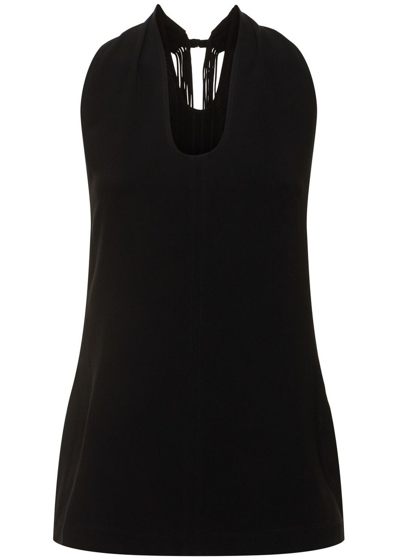 Proenza Schouler Miller Matte Viscose Crepe Top