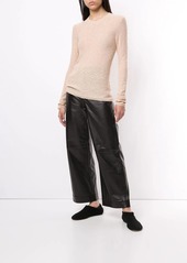 Proenza Schouler high-waist leather culottes