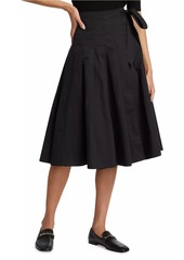 Proenza Schouler Peters Tech Poplin Skirt