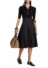 Proenza Schouler Peters Tech Poplin Skirt