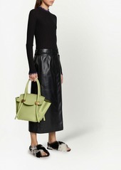 Proenza Schouler Pipe grained leather tote bag