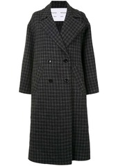 Proenza Schouler plaid coating long double-breasted coat