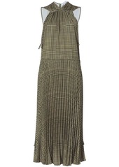 Proenza Schouler pleated drawstring crepe dress