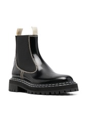 Proenza Schouler polished leather chelsea boots