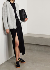 Proenza Schouler - Alana brushed knitted cardigan - Gray - S