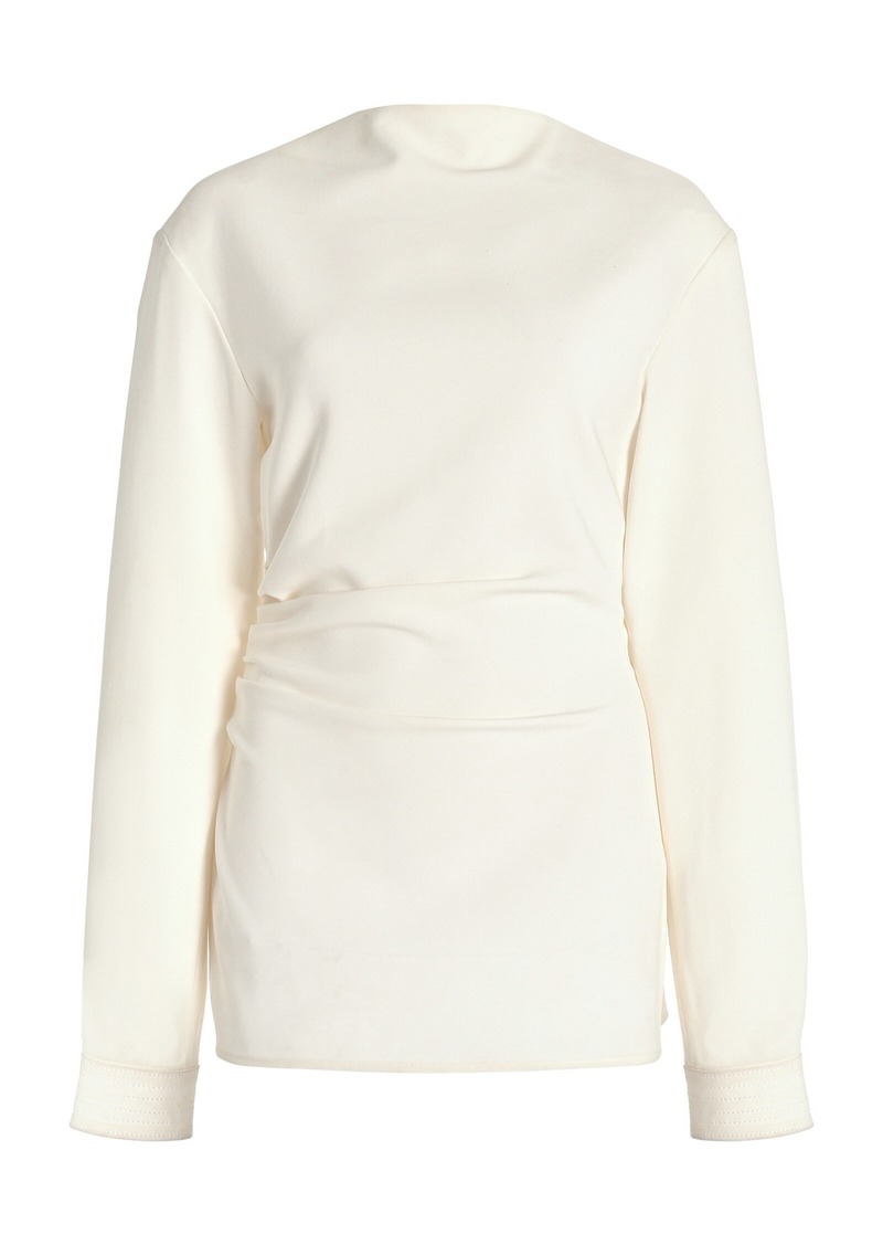 Proenza Schouler - Alexis Crepe Top - White - US 2 - Moda Operandi