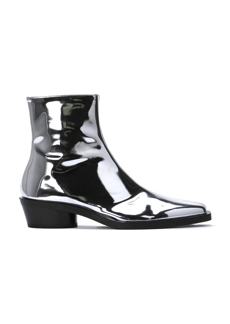 Proenza Schouler - Bronco Ankle Boots - Silver - IT 38 - Moda Operandi
