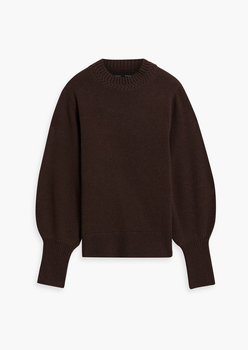 Proenza Schouler - Cashmere and wool-blend sweater - Brown - XS