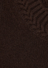 Proenza Schouler - Cashmere and wool-blend sweater - Brown - XS