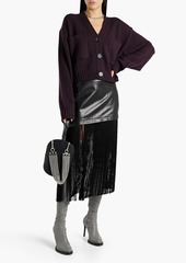 Proenza Schouler - Cashmere-blend cardigan - Purple - L