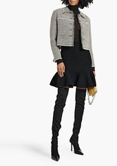 Proenza Schouler - Cropped cotton-blend tweed jacket - White - US 10