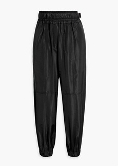 Proenza Schouler - Cropped shell track pants - Black - US 0