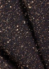 Proenza Schouler - Cutout sequined crochet-knit turtleneck sweater - Brown - S