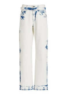 Proenza Schouler - Ellsworth Straight-Leg Jeans - White - 26 - Moda Operandi