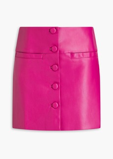 Proenza Schouler - Faux leather mini skirt - Purple - US 2