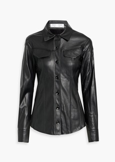 Proenza Schouler - Faux leather shirt - Black - US 6
