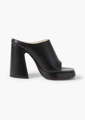 Proenza Schouler - Forma leather platform mules - Black - EU 35