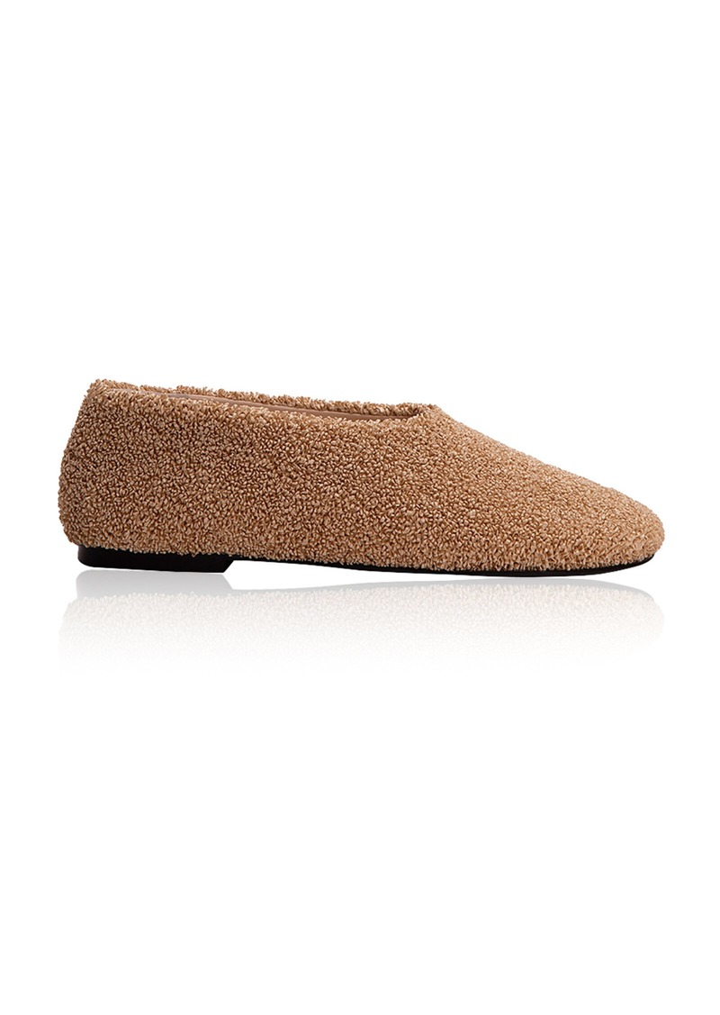 Proenza Schouler - Glove Textured Ballet Flats - Brown - IT 37 - Moda Operandi