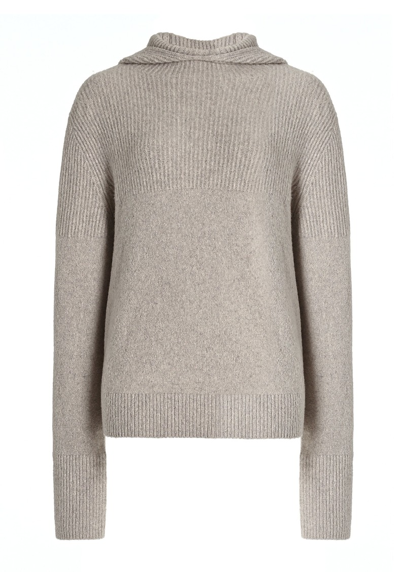 Proenza Schouler - Greta Eco-Cashmere Sweater - Grey - XS - Moda Operandi