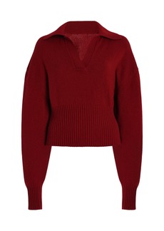 Proenza Schouler - Jeanne Eco-Cashmere Sweater - Red - M - Moda Operandi