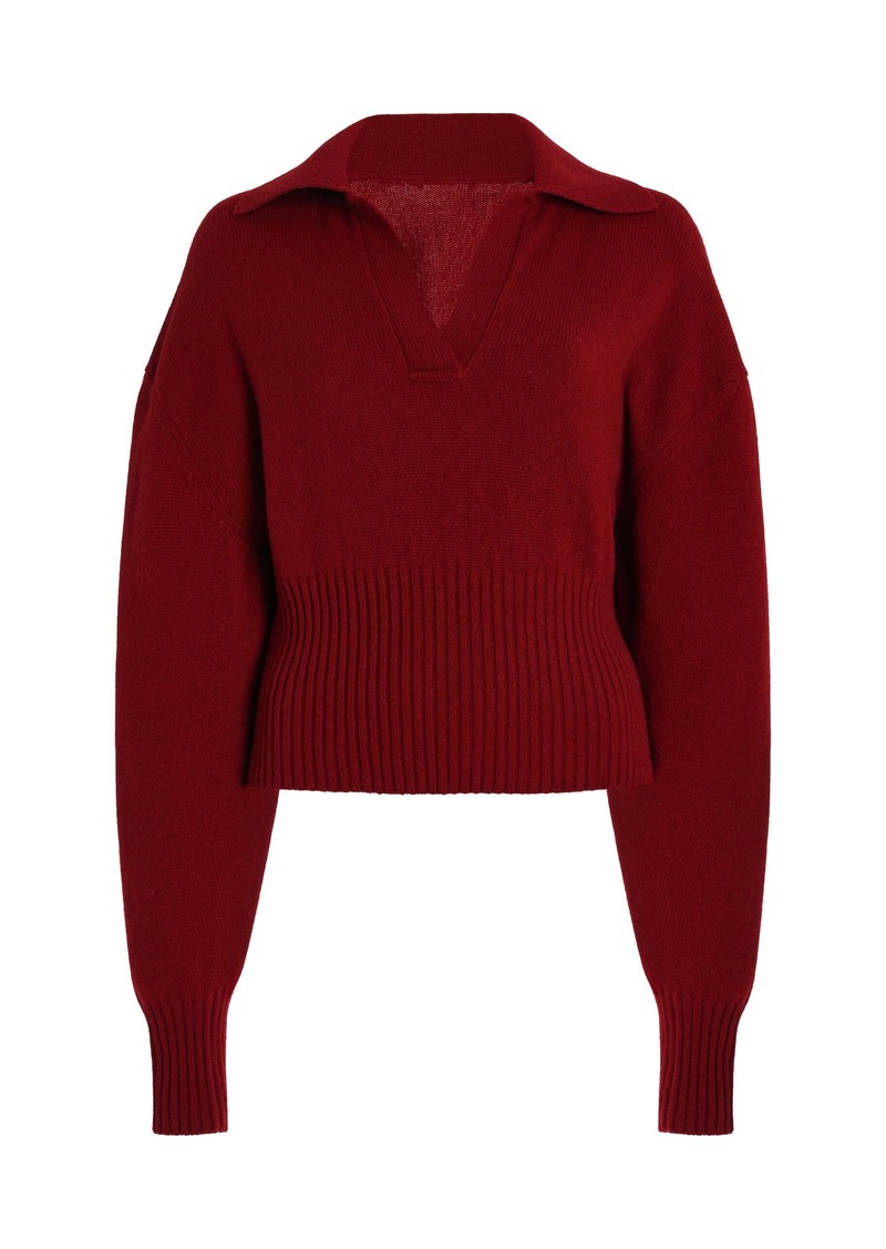 Proenza Schouler - Jeanne Eco-Cashmere Sweater - Red - S - Moda Operandi