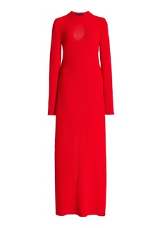 Proenza Schouler - Lara Knit Maxi Dress - Red - M - Moda Operandi