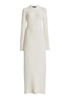 Proenza Schouler - Lara Knit Maxi Dress - White - M - Moda Operandi
