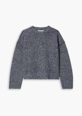 Proenza Schouler - Remy marled cotton-blend sweater - Blue - S