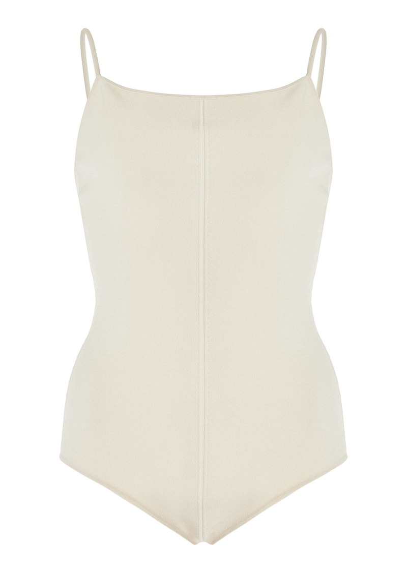 Proenza Schouler - Serena Knit Bodysuit - Ivory - M - Moda Operandi