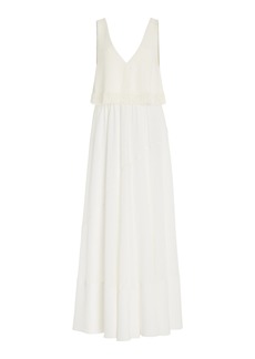 Proenza Schouler - Textured Marocaine Maxi Dress - Off-White - US 4 - Moda Operandi