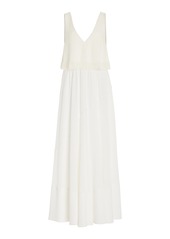 Proenza Schouler - Textured Marocaine Maxi Dress - Off-White - US 8 - Moda Operandi