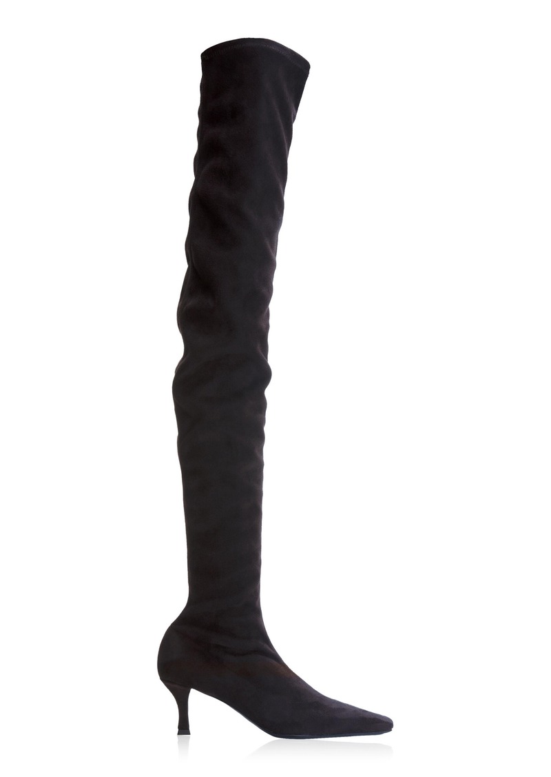 Proenza Schouler - Trap Leather Over The Knee Boot - Brown - IT 36 - Moda Operandi