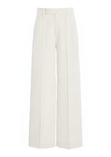 Proenza Schouler - Weyes Crepe Wide-Leg Pants  - White - US 0 - Moda Operandi