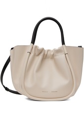 Proenza Schouler Beige Small Ruched Crossbody Tote