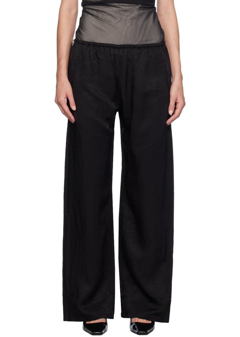 Proenza Schouler Black Anders Trousers