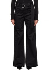 Proenza Schouler Black Proenza Schouler White Label Belted Trousers