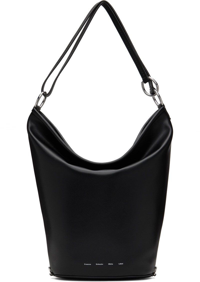 Proenza Schouler Black Proenza Schouler White Label Leather Spring Bucket Bag