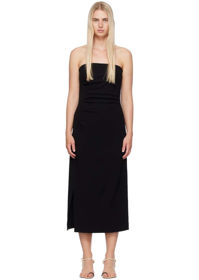 Proenza Schouler Black Shira Midi Dress