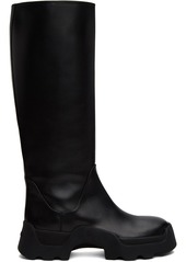 Proenza Schouler Black Stomp Boots