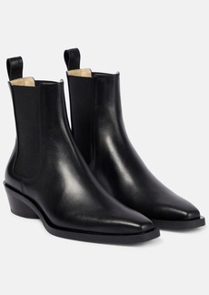 Proenza Schouler Bronco leather ankle boots