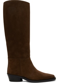 Proenza Schouler Brown Bronco Tall Boots